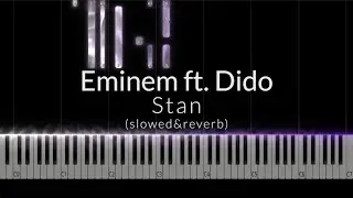 Eminen Stan ft. Dido (slowed) Piano Cover