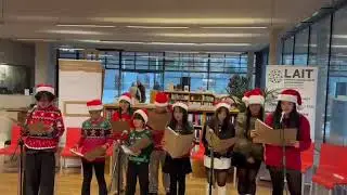 Jilbutt and Buding singing On Xmas 25