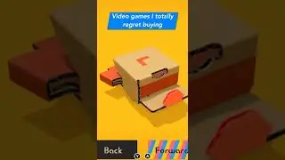Games I totally regret buying - NINTENDO LABO #shorts