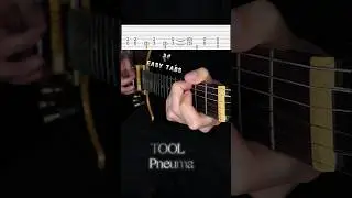 TOOL - Pneuma (Intro Tabs) #tool #pneuma #tabs #easyguitar