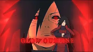 Tutorial Glow Outline - AMV Flow Tutorial || Alight Motion Tutorial