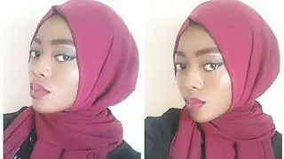 Low bun hijab tutorial (first video)