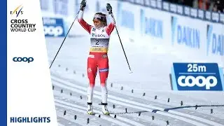 Highlights | Johaug destroyed the opposition | Ladies' 30 MST | Oslo | FIS Cross Country