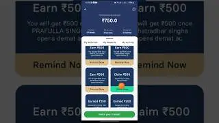 INDmoney Referral Reward Claimed 💸 🤑  #bestdemataccount #referandearn #earningapp #indmoney #money