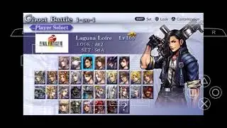 Dissidia Duodecim 012 Mods on PPSSPP android phone