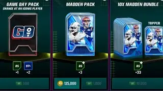 Madden Mobile 23!- Madden Pack opening!! 125k Coin Pack! FIRST TRY We pulled an Epic & 2 Rare!