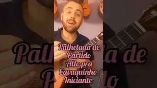 Batida de Partido Alto Cavaquinho para Iniciantes #cavaquinhoiniciante #comotocarcavaquinho #cavaco