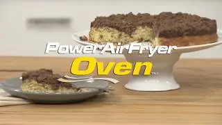 Power AirFryer Oven Chocolate Crumb Cake Recipe
