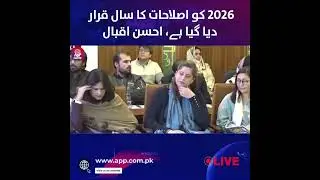 2026 год объявлен годом реформ | Ахсен Икбал