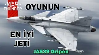 War Thunder'ın En İyi Jeti🎖️!! 4.5 Nesil Jet 🔥(JAS39 Gripen)  / War Thunder Türkçe Oynanış