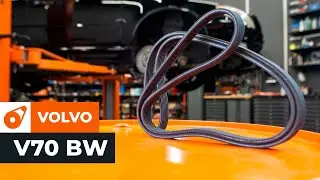 Kuinka vaihtaa moniurahihna VOLVO V70 BW -merkkiseen autoon [AUTODOC -OHJEVIDEO]