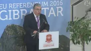 Gibraltar declares first EU referendum result