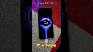 Xiaomi 12 Pro Charging | 120 W