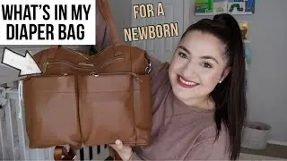 WHAT'S IN MY DIAPER BAG FOR NEWBORN | & Miss Fong Diaper Bag Review