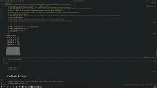 Python: NumPy Indices