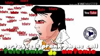 #37 eu canto karaoke. tdatv portuguese prank telephone telefone an&ocirc;nimo