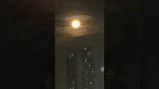 ###4th June full strawberry moon ###moon ###sky view###post viral
