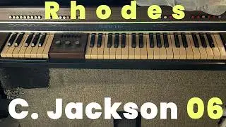 Rhodes Work C  Jackson 06 #boombap #mpc60 #mpcx #sp1200 #sp404mk2 #hiphop #mpclive3 #fenderrhodes