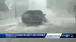 Iowa weather: Flash flood warning issued in central Iowa