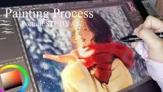 STUDY 027 - ❄️ Winter season special! - CSP painting process