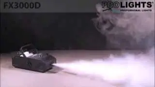 FX3000D  Macchina del fumo - Effetti ambiente - Smoke machine  