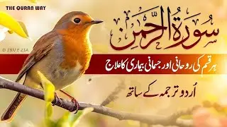 SURAH RAHMAN URDU TARJUMA KE SATH | SHEIKH QARI ABDULBASIT ABDUL SAMAD | HEART TOUCHING RECITATION 