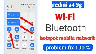 Redmi A4 5G blutooth wifi hotspot mobile network reset | reset Wi-Fi Bluetooth and mobile network 