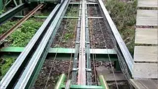 Green Dragon Coaster - Greenwood Forest Park front seat onride POV