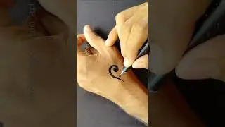 tattoo design by pen #tattoo_design #tattoo #swarup_tattoo_art #temporary_tattoo #shorts