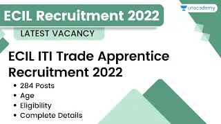 ECIL Recruitment 2022 | ITI Apprentice Recruitment 2022 | Latest Job Vacancy 2022 | Complete Details
