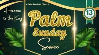 Palm Sunday Rally 2025 ll CRC Ministry