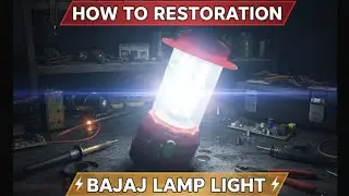 Bajaj LED Restoration video/உங்க வீட்ல லாம்ப் லைட் இருக்கா/@A.K-Tech-fix-A.