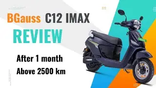 bgauss C12 Imax - One Month Later: A Tamil User's Experience #bgauss #electric #electricscooter