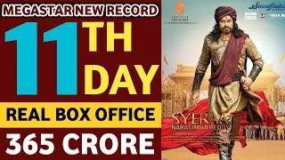 Sye Raa Narasimha Reddy Box Office Collections,Sye Raa 11th Day Collection,Sye Raa VS War
