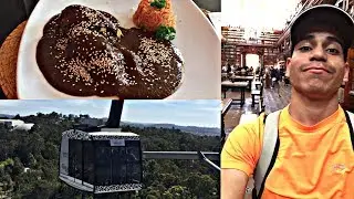 PROBANDO EL MOLE POBLANO / Teleférico de Puebla y la Biblioteca Palafoxiana