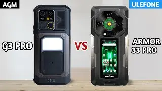 AGM G3 Pro против Ulefone Armor 33 Pro &mdash; сравнение лучших защищённых смартфонов с поддержкой 5G