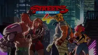 Streets of Rage 4 [SOR4] COOP [STG 1-4] - PS5 Gameplay