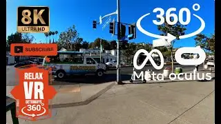 VR 360&deg; 8k GETAWAYS // SUNSET BLVD HOLLYWOOD LOS ANGELES