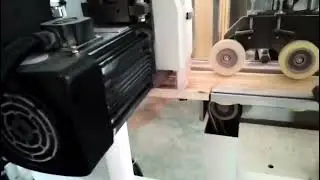 Automatic window and door profile sanding