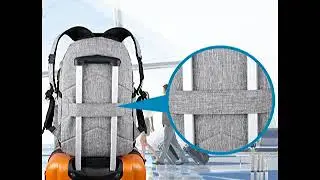 Lmeison Laptop-Rucksack mit USB-Ladeanschluss und Anti