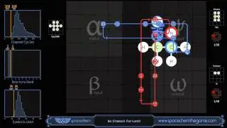 SpaceChem - No Stomach for Lunch (168/1/25) Cycle Optimized