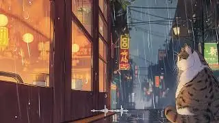 Misty Streets 🌧️ Relaxing Lofi Jazz for a Rainy Walk