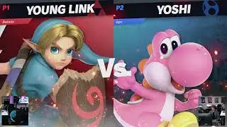 PHAZE 40 - Npclucario (Yoshi) Vs. Aurora (Young Link) - Losers Quarters - SSBU