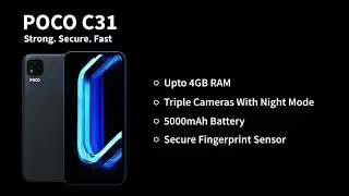 POCO C31: The Life Tested Phone | Official Trailer