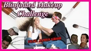 Blindfolded Makeup & James Groh's DRAG Transformation!