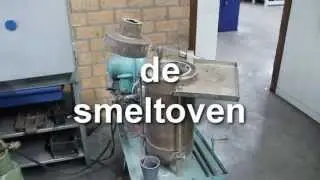 witmetaal lager maken en gieten part2 of 5