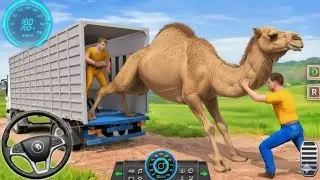 Animal Cargo Truck Driving Game 3D | Animal Transport Truck Simulator 2024 |  Android Gameplay