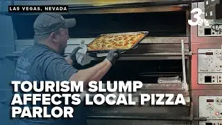 Las Vegas tourism slump impacts famed pizza parlor, sparks concern