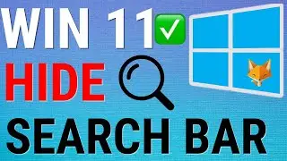 Windows 11: Remove Search Bar From Taskbar