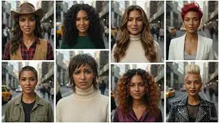 See yourself with different hairstyles and clothing with AI Designed For You